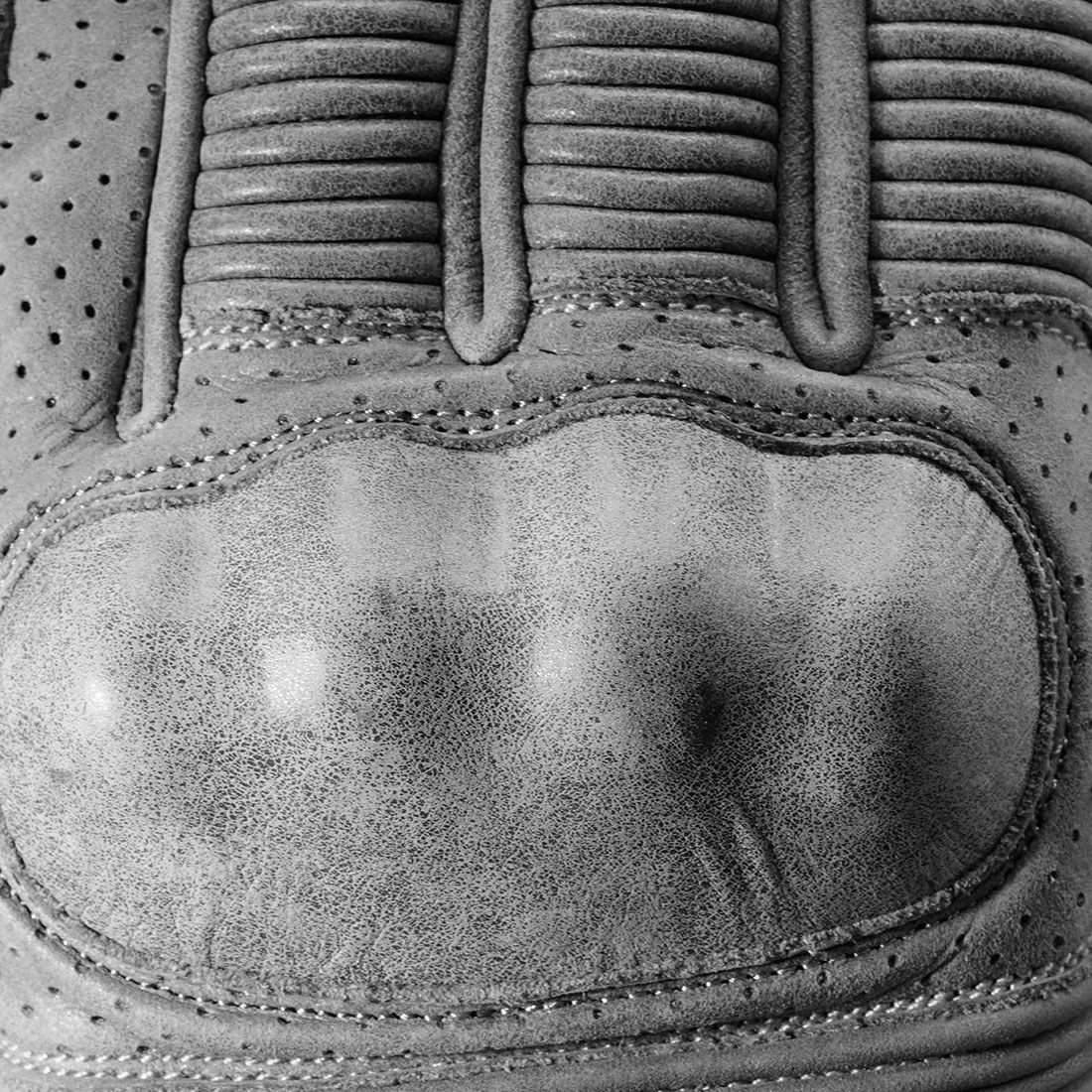 Glove Leather VINTAGE - MUDDY