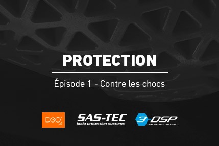 Protection contre les chocs D3O®, SAS-TEC™ ou 3DSP, quels sont les avantages et les différences ?